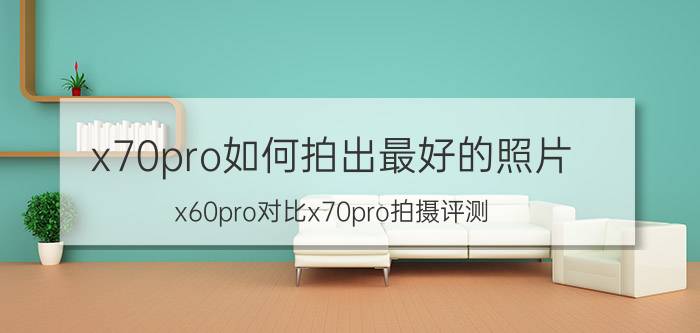 x70pro如何拍出最好的照片 x60pro对比x70pro拍摄评测？